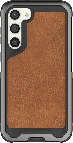 Vista 68 de Ghostek Atomic - Funda delgada para Galaxy Z Flip 4, parte trasera de aramida con parachoques de aluminio rojo, funda protectora de doble capa a