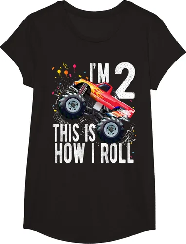 Vista 6 de Camiseta de 2 años para niño de 2 años, Negro