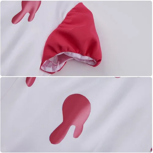 Vista 6 de Weixu Disfraz de anime Niffty para cosplay, disfraz de uniforme de Halloween, carnaval, fiesta