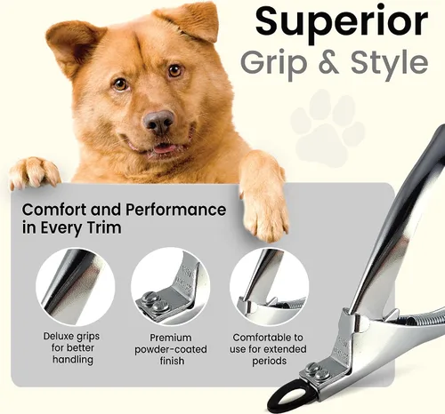 Vista 5 de Clipper original profesional para garras/uñas de gatos y perros, Resco , Tiny, Cromado