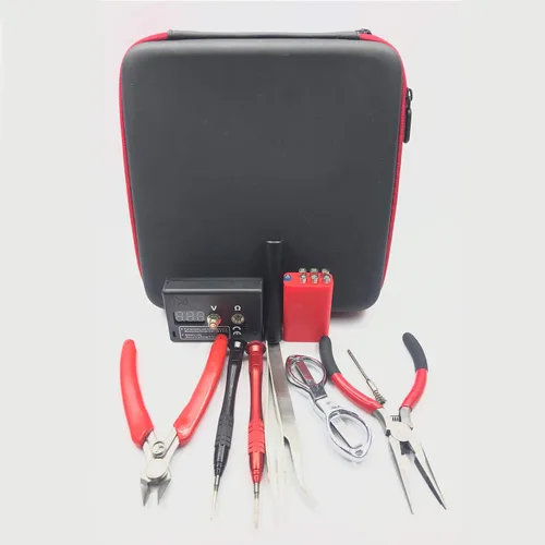 Vista 2 de Página de inicio Kit de herramientas de construcción de bricolaje Kit de herramientas mecánicas V2, kit maestro de herramientas 14 en 1