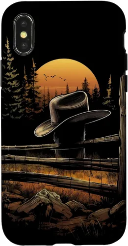 Vista 5 de Cowboy Hat Farm Outdoor Ranch Cowgirl Western Case for iPhone 17