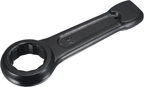 Vista 20 de uxcell Llave tipo anillo de extremo de caja de 0.866 in, herramienta de mano de llave de cabeza única de acero de alta resistencia Hand Tool