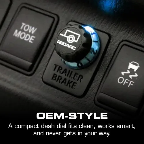 Vista 6 de Kit de controlador de frenos eléctricos para remolque REDARC Tow-Pro Liberty, Toyota Land Cruiser, Sequoia, 4Runner, Tundra, Tacoma, frenado