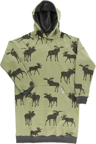 Vista 99 de Lazy One Sudadera con capucha de gran tamaño, ropa de dormir cómoda, vestido de suéter para mujer