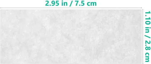 Vista 6 de TEHAUX 500 tiras de papel de cromatografía, separación de pigmentos nítidos de 3 x 1 pulgada para experimentos científicos, aula, laboratorio