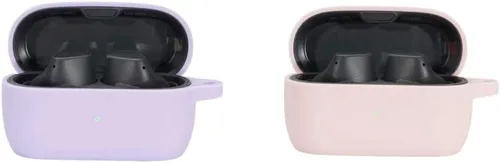 Vista 18 de DAYJOY Paquete de 2 fundas transparentes de TPU suave compatibles con Jabra Elite 10/Elite 8 Active/Elite 8 Active Gen 2/Elite 10 Gen 2, funda