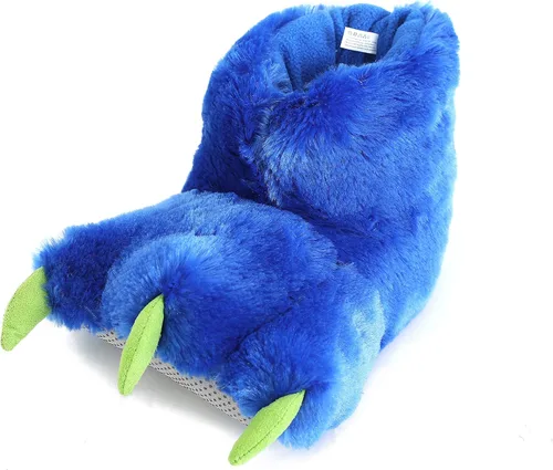 Vista 2 de Millffy Pantuflas de pata de animal para mujer