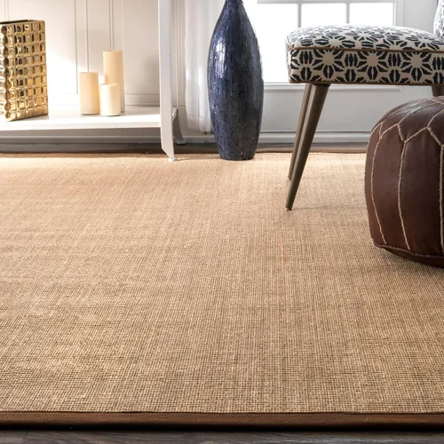 Vista 5 de nuLOOM Orsay - Alfombra casual de sisal, 2 pies 6 pulgadas x 14 pies, marrón