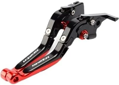Vista 9 de F - Palancas de embrague de freno plegables ajustables y extensibles para motocicleta Suzuki GIXXER 250 SF 250SF 150 125 2020-2023 Y (color negro)