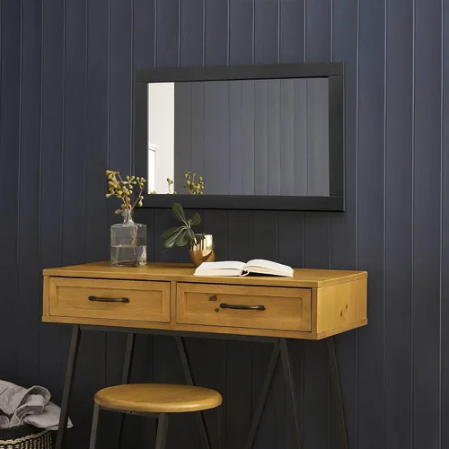Vista 4 de Shorewood 547075-ESP - Espejo rectangular para decoración de pared, 30 pulgadas de alto x 20 pulgadas de largo, marco de madera tradicional