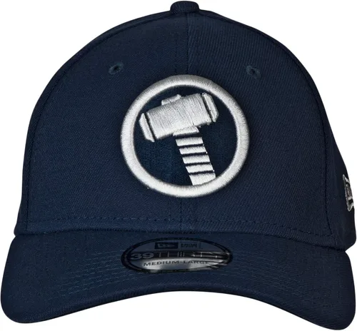 Vista 2 de New Era Thor Mjolnir Symbol Bloque de color 39Thirty Sombrero ajustado