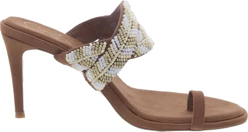 Vista 2 de Jessica Simpson Tacones de gamuza sintética con cuentas Rixei para mujer
