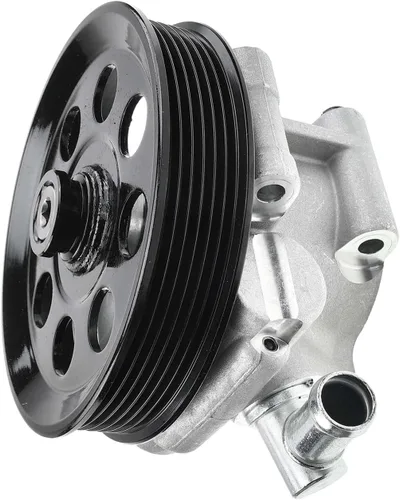 Vista 31 de Cheful Bomba de dirección asistida con polea, apta para Ford F-450 Super Duty 2011-2016, F-550 Super Duty 2011-2016, V10 6.8L, repuesto #