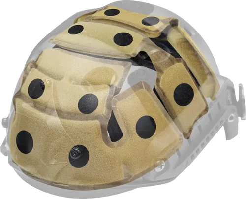 Vista 15 de Almohadillas tácticas para casco - Insertos universales de recambio de espuma de memoria interna para cascos ACH, MICH, EXF