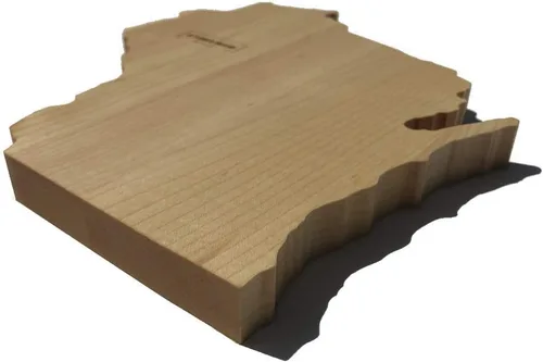 Vista 9 de Tabla de cortar con forma de regalo de Texas Tabla de cortar de Texas, decoración del hogar, regalos y recuerdos para tejanos que sirven como