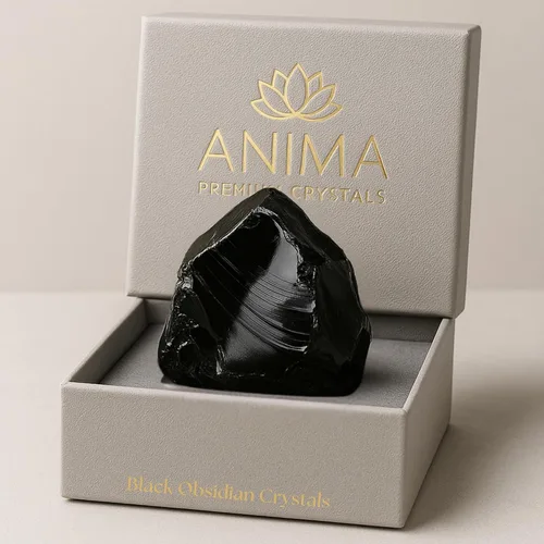 Vista 9 de Anima Cristal de Amatista - Piedra Natural Cruda de Amatista Púrpura Profunda Grande de 1.6-2" para Paz, Claridad, Sueño e Intuición - Elaborado
