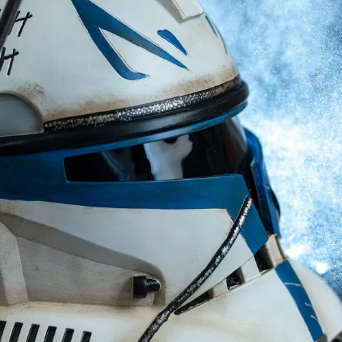 Vista 8 de Evere SW Clone Arc Commander Casco Cosplay Deluxe Halloween Coleccionable Prop