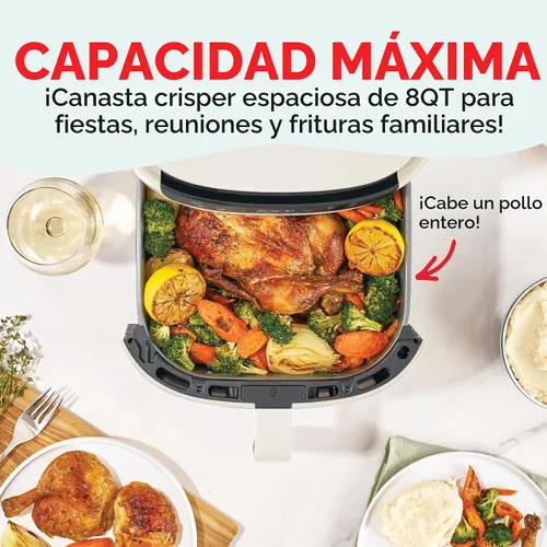 Vista 2 de Dash Freidora de aire Tasti-Crisp® 8QT Max Pro