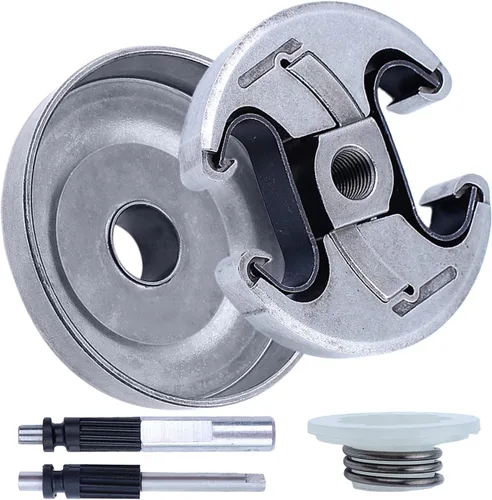 Vista 7 de Para motosierra Husqvarna 350 340 345 445 450 450E 351 353 motosierra, embrague, 537110503 578097901 503931801 540057901 537154801