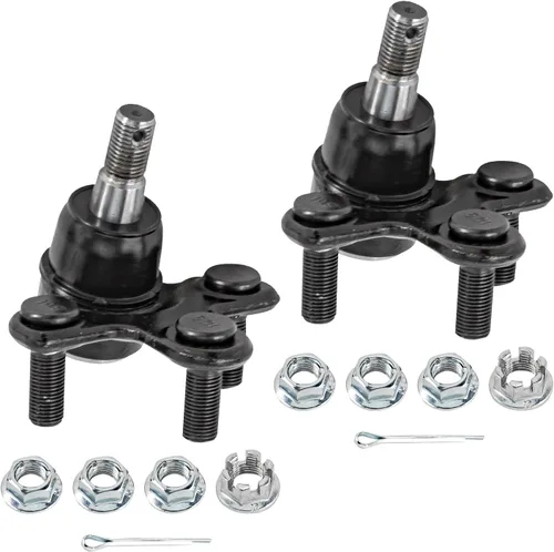 Vista 306 de Detroit Axle - Par (2) de juntas esféricas inferiores delanteras para Mitsubishi Montero 1992-2000 - [Montero Sport 1997-2004]