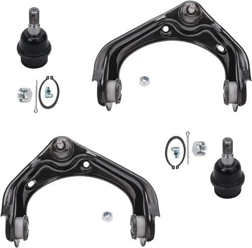 Vista 24 de Detroit Axle - Ejes de eje CV delantero izquierdo y derecho + Reemplazo de juntas esféricas de brazos de control inferiores delanteros para Ford