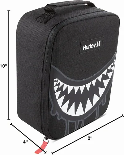 Vista 8 de Hurley Men's Insulated Lunch Tote Bag