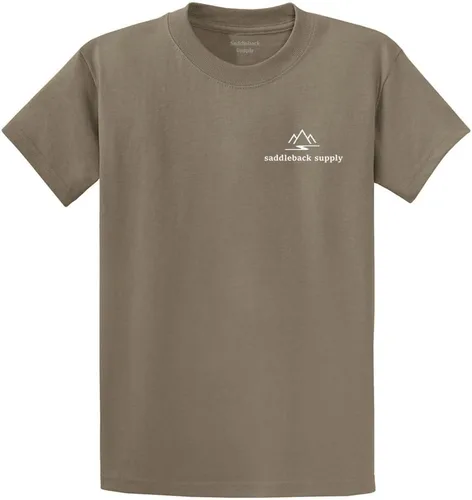 Vista 2 de Saddleback Supply Colección de camisetas pesadas de manga corta para hombre