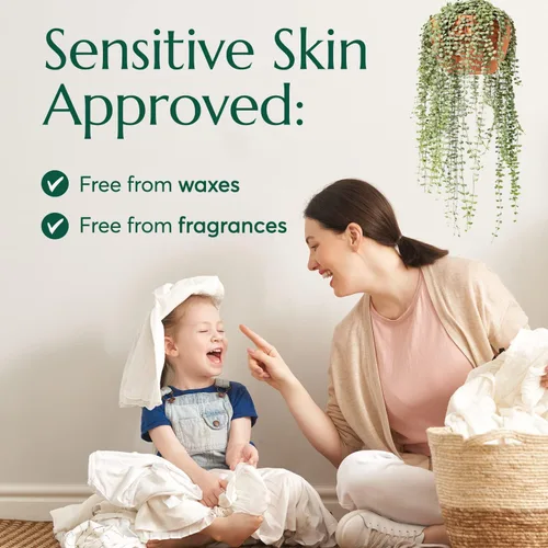 Vista 5 de Cleanomic Earthfresh - Suavizante de tela para secadora, suaviza y elimina la adherencia estática, suavizante vegano con aceites esenciales sin