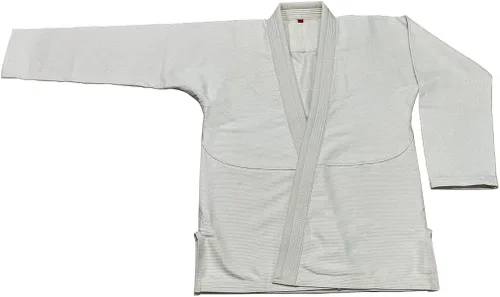 Vista 4 de Bjj Gi Jiu Jitsu Full UnBleached Kimonos Gi 100% Algodón Perl Weave 450GSM, Completo sin blanquear