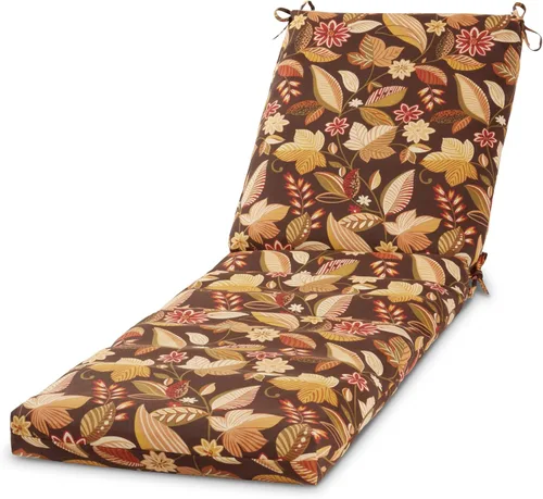 Vista 69 de Cojín reversible para silla de descanso para exteriores, color blanco tropical