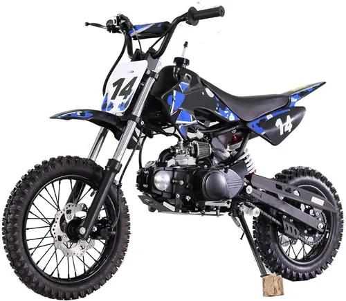 Vista 3 de HHH 110cc moto de cross Tao Tao Motors DB14 Motocicleta para motocross Pit Gas bike Moto de cross a gas Pitbike 110cc Moto de cross para niños (Rojo)