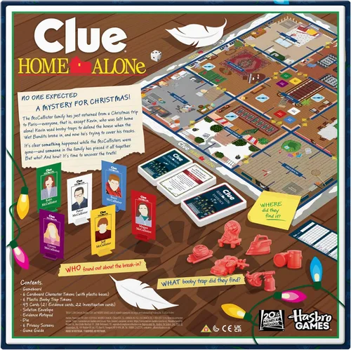 Vista 2 de Hasbro Gaming CLUE Solo en casa