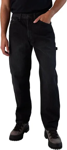 Vista 9 de Dickies pantalones de jean de ajuste holgado estilo carpintero para hombre