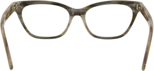 Vista 4 de Gucci GG 0570O 007 - Lentes de plástico marrón ojo de gato, 2.047in, Negro Transparente Marrón