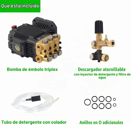 Vista 9 de Canpump CF 1522 E: 1500 psi @ 2.2 US gpm, bomba de lavado a presión de eje