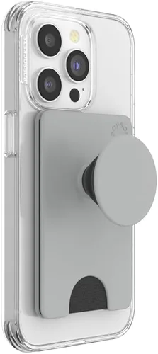 Vista 30 de Cartera para teléfono PopSockets con patada expandible, tarjetero para teléfono - Negro