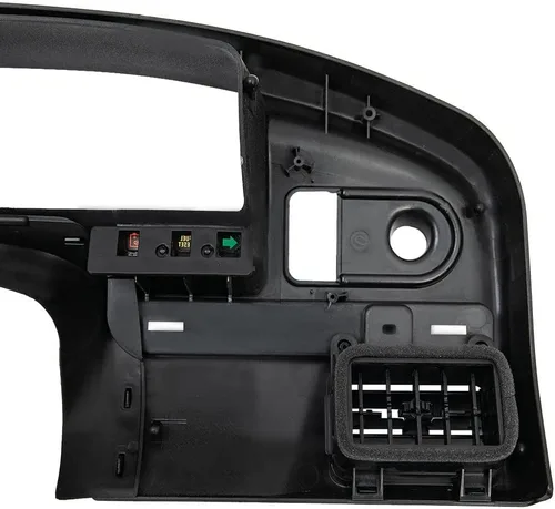 Vista 6 de PIT66 Cubierta de bisel para panel de salpicadero, compatible con Ford F150 F250 F350 1992-1997 cubierta de tablero
