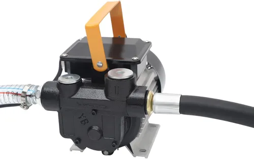 Vista 4 de Bomba eléctrica de transferencia de combustible de aceite diésel de 110 V CA 16 GPM, 550 W, motor multiuso, aceite de queroseno, comercial