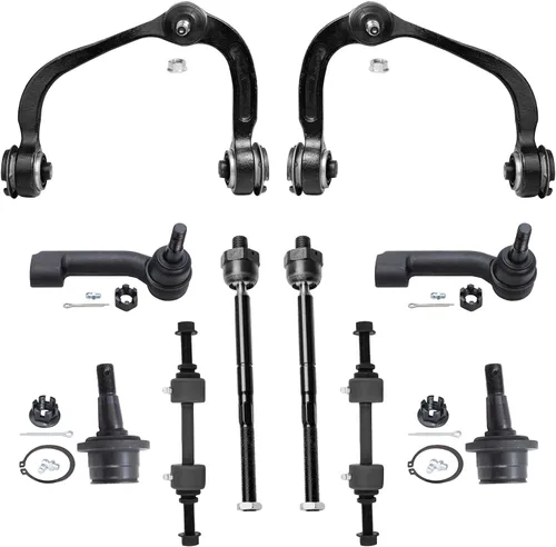Vista 475 de Detroit Axle - Kit de suspensión frontal de 10 piezas para Dodge Avenger 2008-2014, Chrysler Sebring 2007-2010, 2 brazos de control inferiores, 2