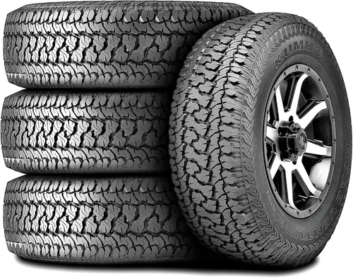 Vista 7 de Kumho Road Venture AT51 Neumático todo terreno - LT285/65R18 de 10 capas