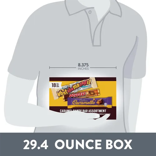 Vista 5 de Hershey - Caja de dulces surtidos de caramelo, 29.4 onzas (18 piezas)
