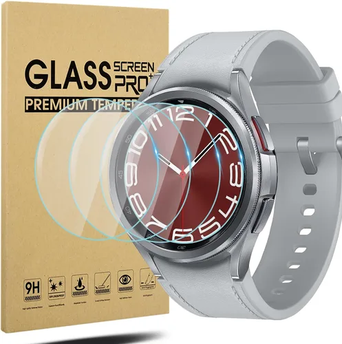 Vista 12 de Suoman Protector de pantalla de privacidad para Samsung Galaxy Watch 6/7/FE Negro