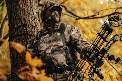 Vista 8 de SCENTBLOCKER Chaqueta de caza de camuflaje transpirable impermeable para hombre