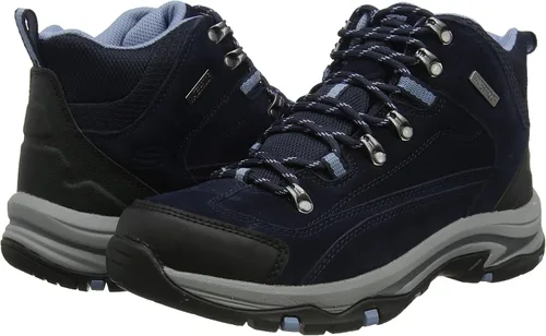 Vista 7 de Skechers Trego Alpine Trail - Botas de senderismo de ajuste relajado para mujer