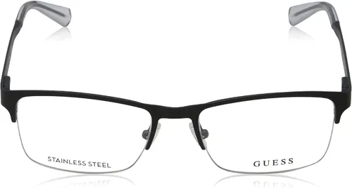 Vista 2 de Lentes Guess GU 1936 002 negro matelente de demostración transparente