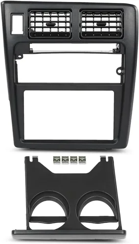 Vista 18 de G-PLUS Borde de bisel del clúster de indicadores Capucha Compatible con Mazda Miata 1990-1993 Reemplazo de bisel del tablero para NA01-55-420B-00