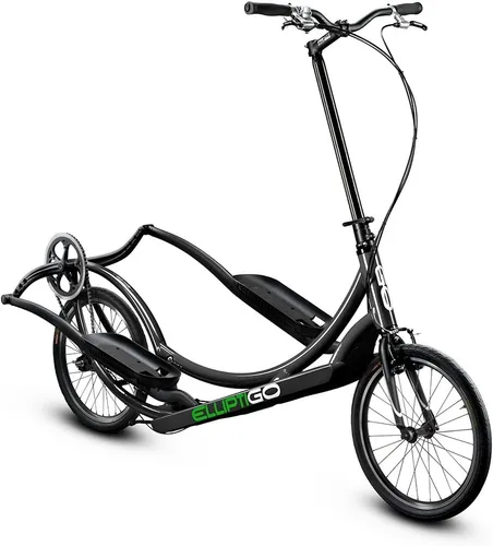 Vista 2 de ElliptiGO Bicicleta elíptica para exteriores de larga zancada 3C, se convierte en bicicleta de interior Negro