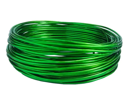 Vista 8 de Alambre de aluminio anodizado calibre 15 de 49 pies para hacer joyas y manualidades (0.059 in, negro, 41510)