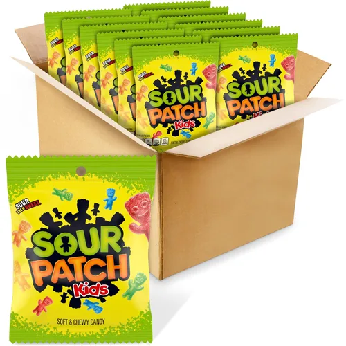 Vista 22 de Caramelo de goma suave y masticable Sour Patch
